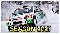 Season 2021: Sellected rallyes with Mitsubishi Lancer WRC Step 2