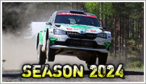 Season 2024: Selected rallyes with Skoda Fabia R5 EVO car